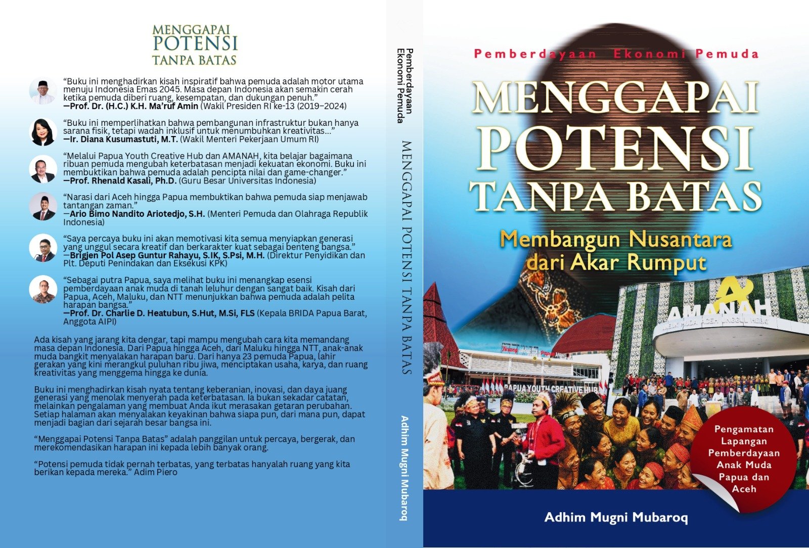 ‎Buku “Menggapai Potensi Tanpa Batas” Rekam Gerakan Pemberdayaan Pemuda dari Papua hingga Aceh
