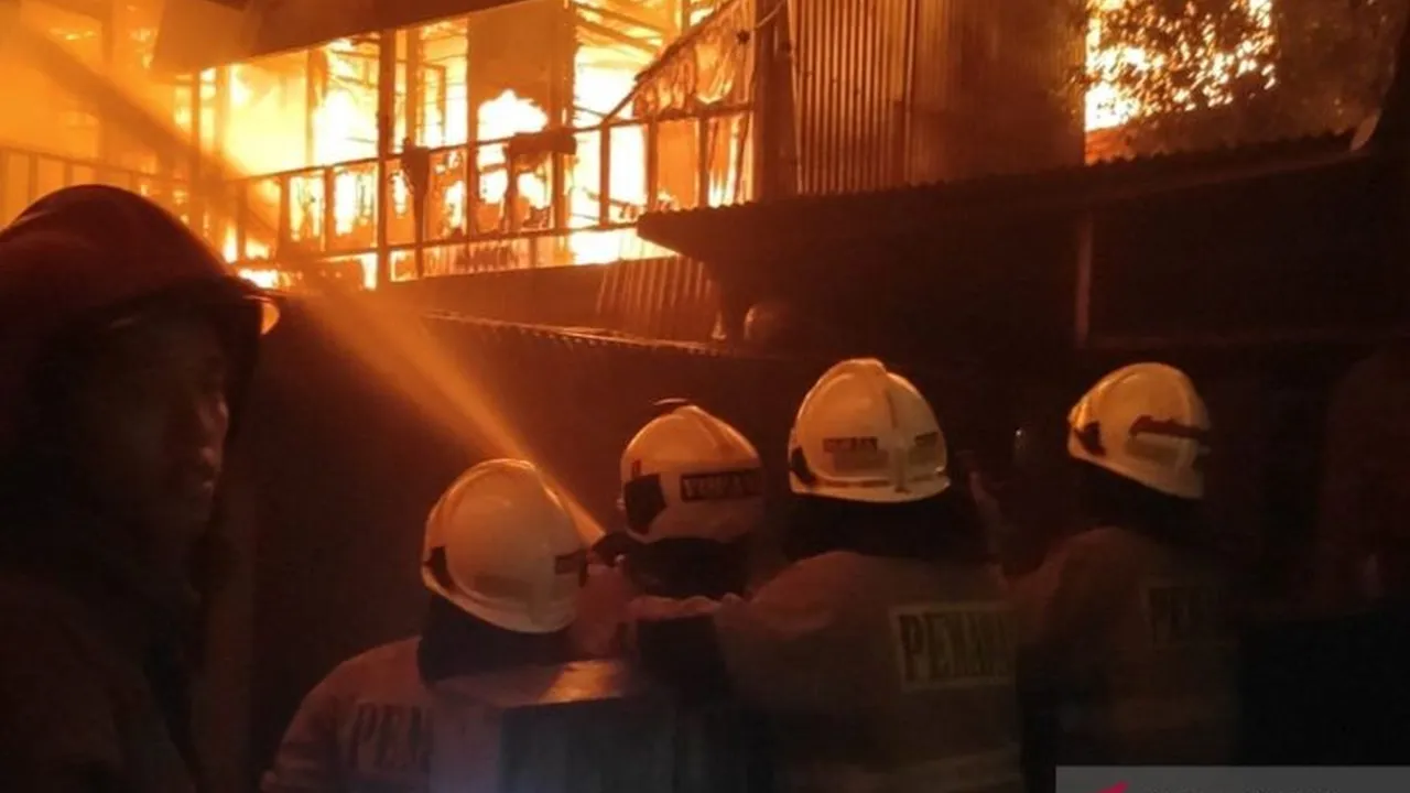 Kebakaran Grogol Petamburan: 53 Jiwa Kehilangan Tempat Tinggal