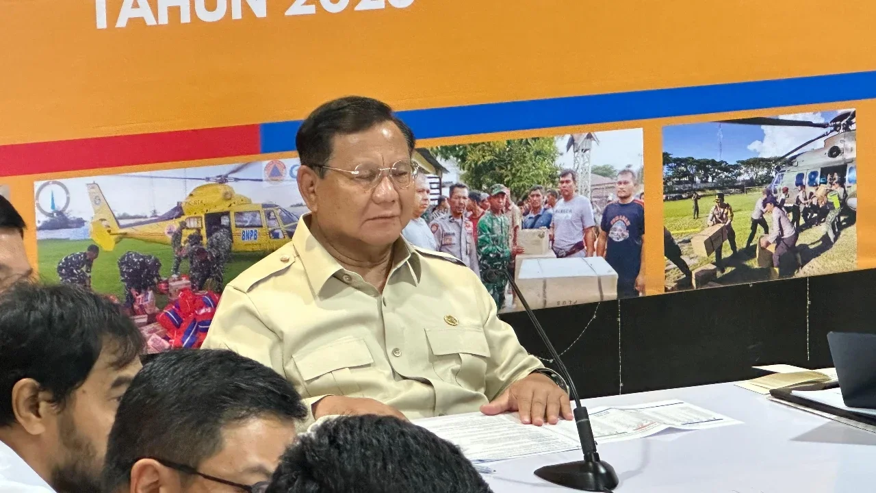 Prabowo: Korupsi di Tengah Bencana Sumatra Akan Ditindak Tegas