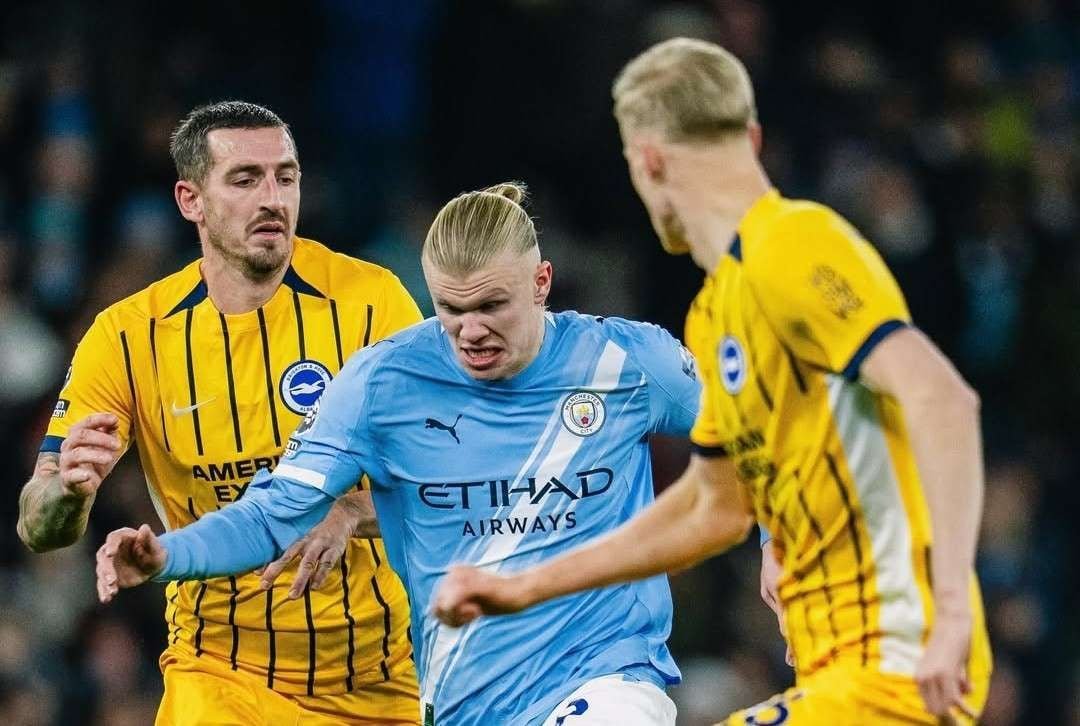 Manchester City Gagal Raih Kemenangan Saat Menjamu Brighton