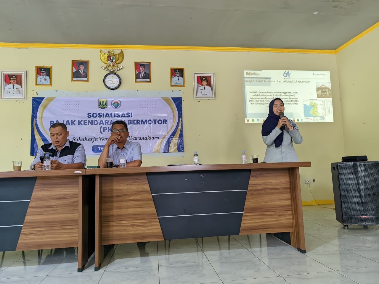 Peningkatan Kesadaran Masyarakat terhadap Pajak Kendaraan Bermotor dan Keselamatan Lalu Lintas di Desa Sukaharja