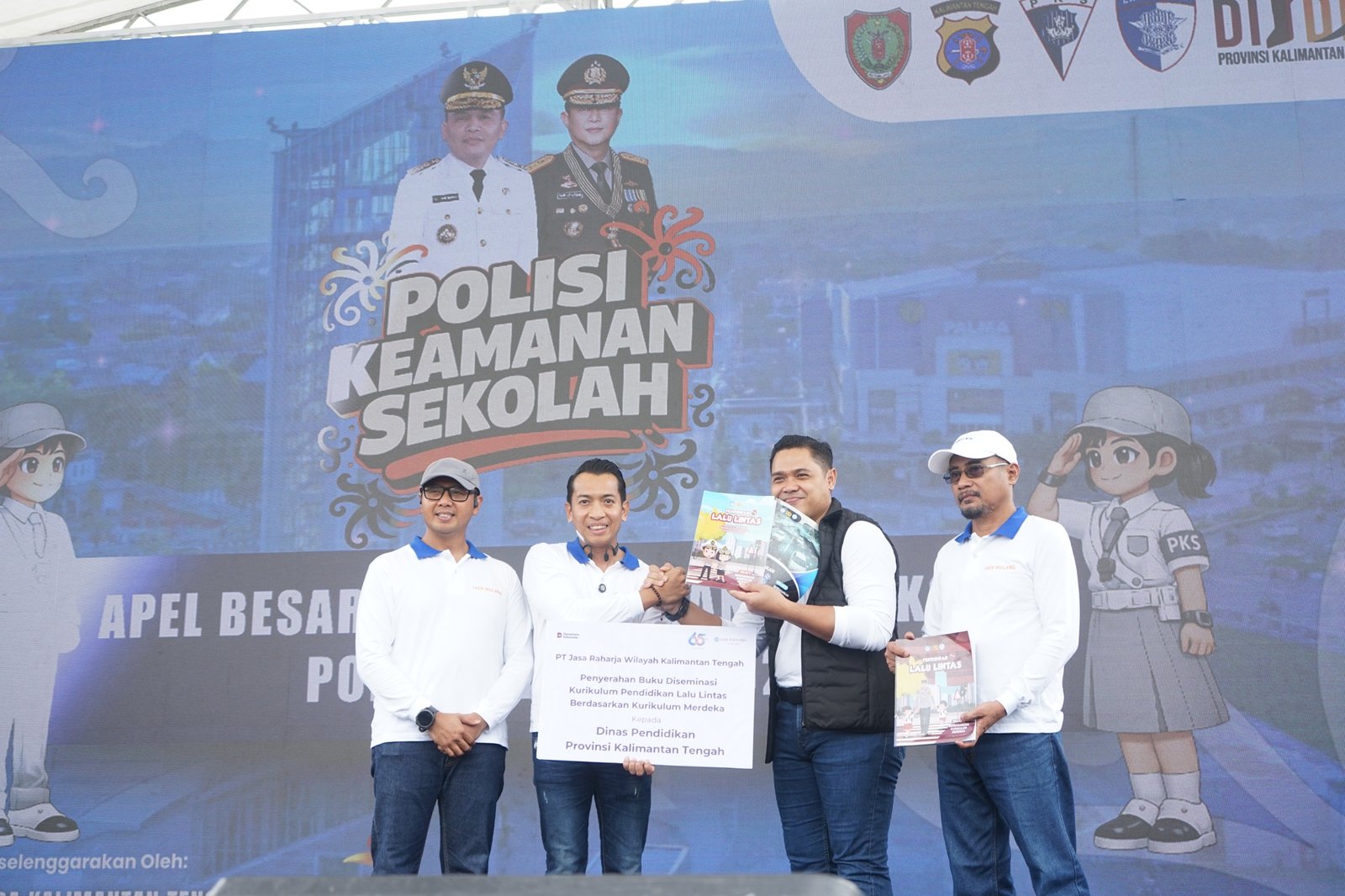 Program PKS Diluncurkan, Jasa Raharja Kalteng Dorong Pelajar Jadi Pelopor Keselamatan