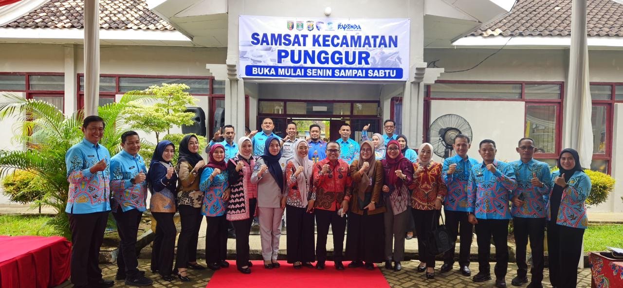 Kepala Cabang Metro Hadiri Launching Samsat Kecamatan Punggur, Perluas Akses Layanan di Lampung Tengah
