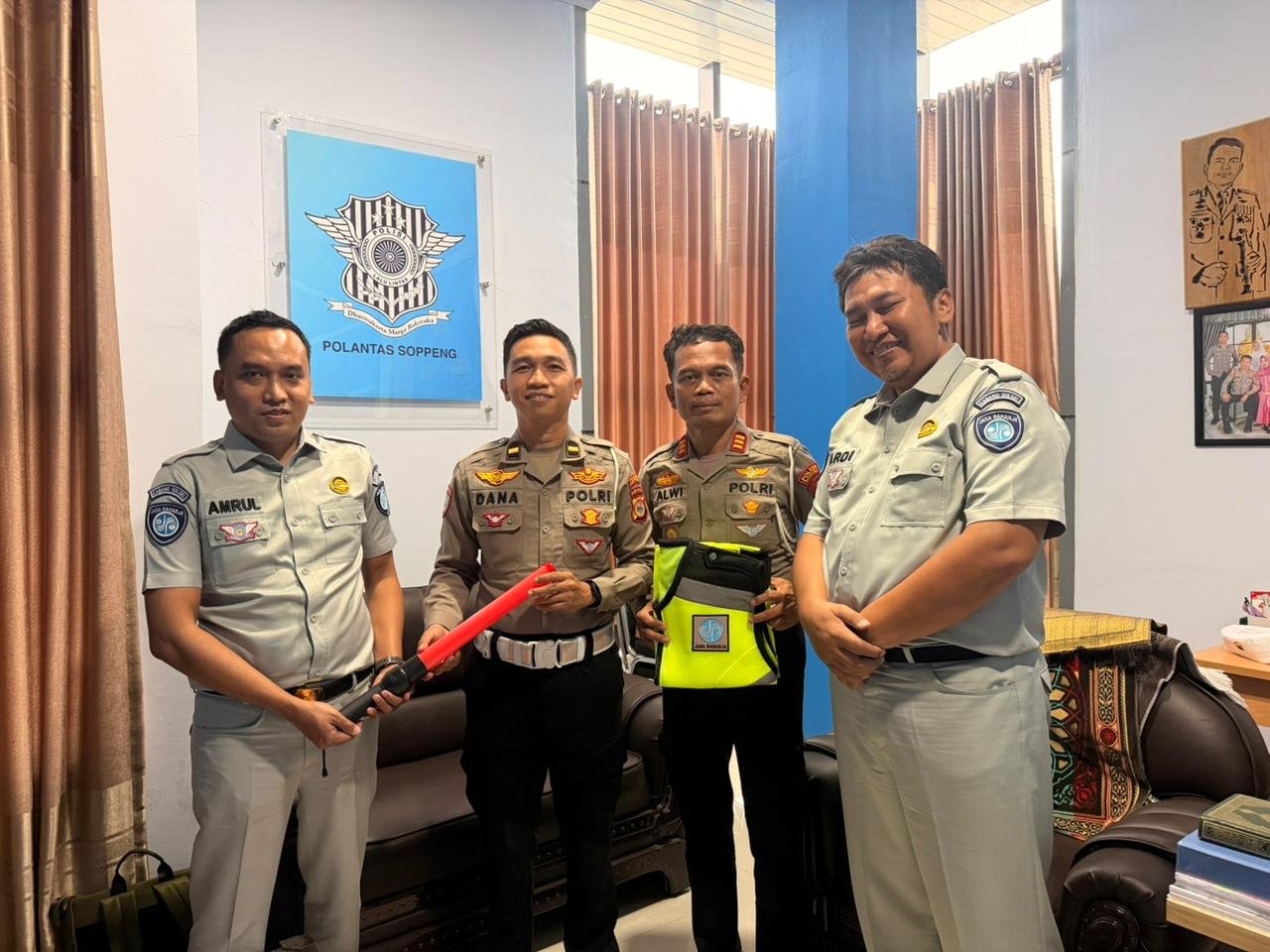 Perkuat Kolaborasi Keselamatan, Jasa Raharja dan Polres Soppeng Bahas Strategi Tekan Angka Kecelakaan