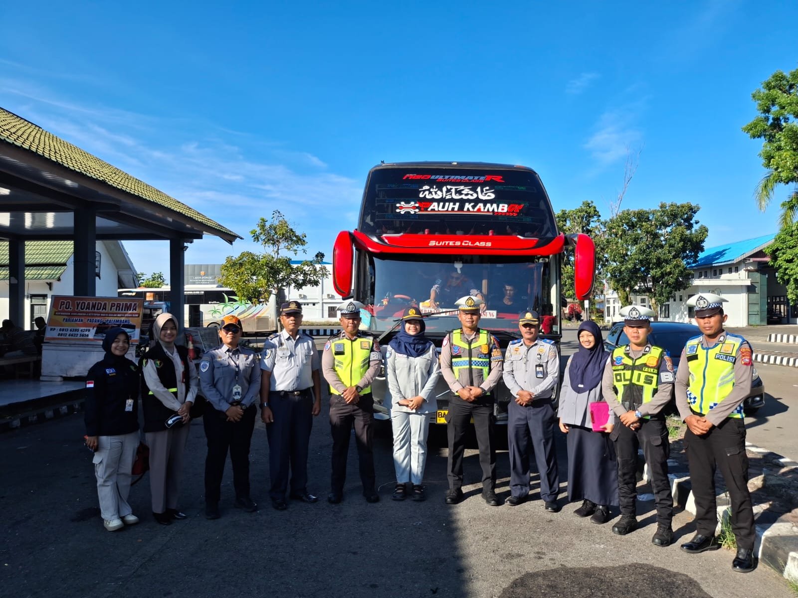 Ramp Check Terminal Jati Pariaman: Jasa Raharja Sumbar Pastikan Armada Umum Laik Jalan demi Keselamatan Bersama