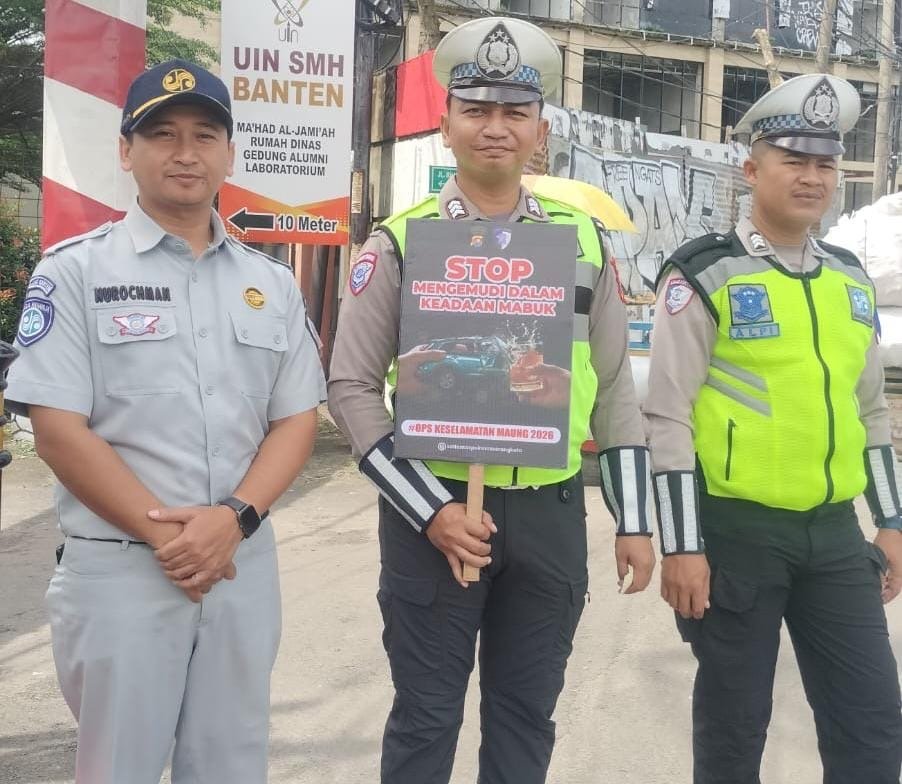 Jasa Raharja Kantor Wilayah Banten Turut Berpartisipasi dalam Operasi Patuh Maung 2026