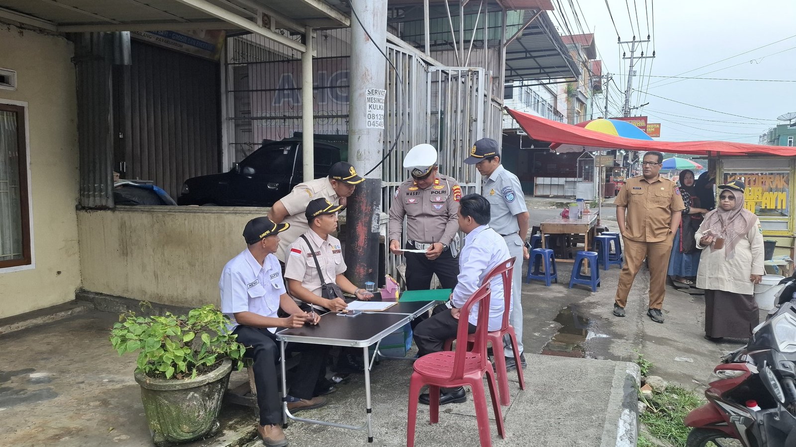 Jasa Raharja Cabang Bukittinggi Bersama Samsat Payakumbuh Gelar Razia Gabungan, Dorong Tertib Pajak dan Keselamatan Berkendara