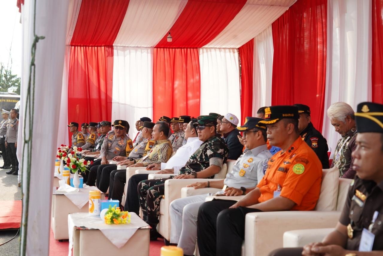 Jasa Raharja Kalsel Hadiri Apel Gelar Pasukan Operasi Ketupat Intan 2026, Perkuat Pengamanan Mudik Lebaran