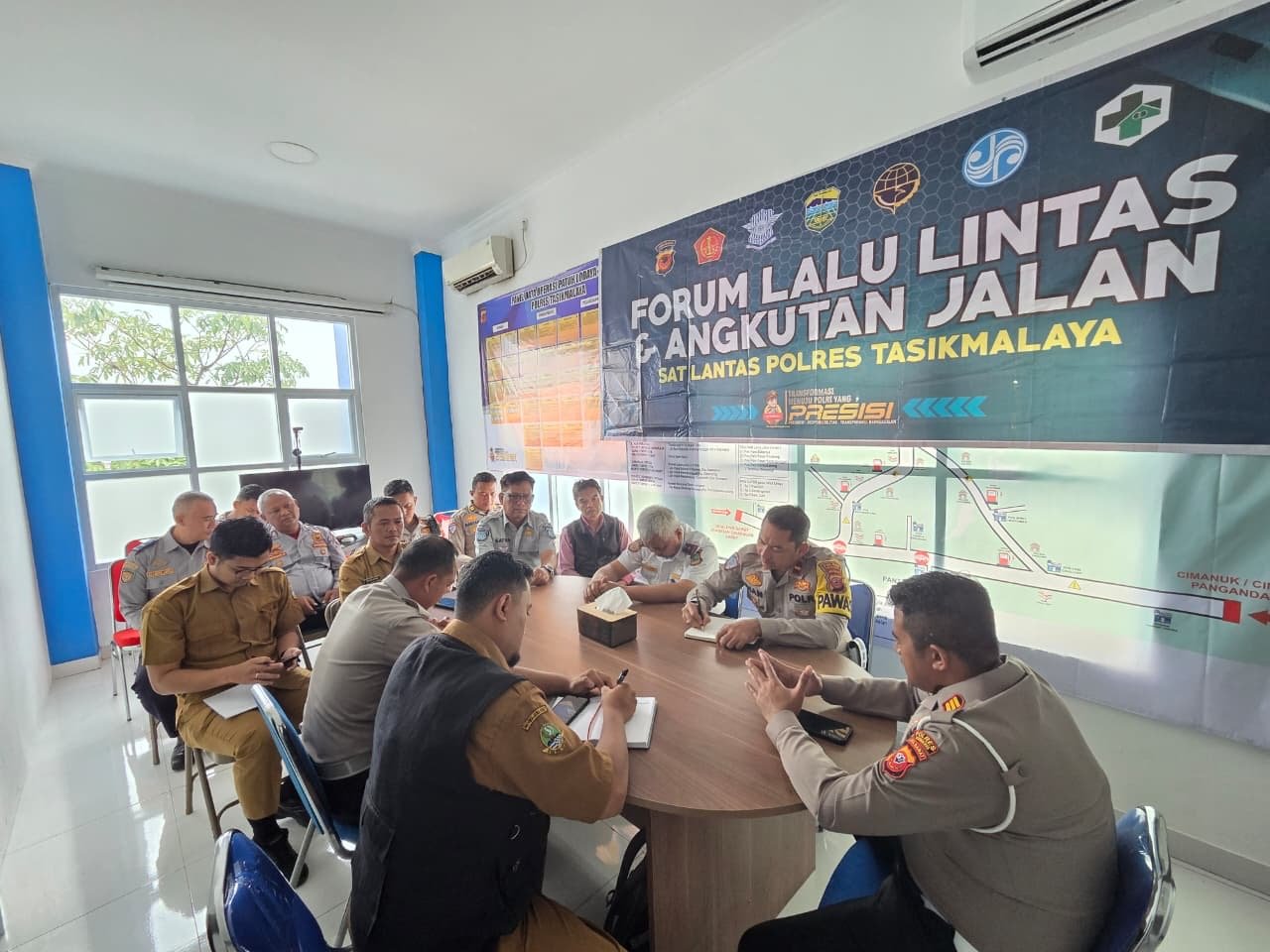 PT Jasa Raharja Hadir dalam Rapat Koordinasi Kesiapan Pengamanan Operasi Ketupat Lodaya 2026 di Wilayah Hukum Polres Tasikmalaya