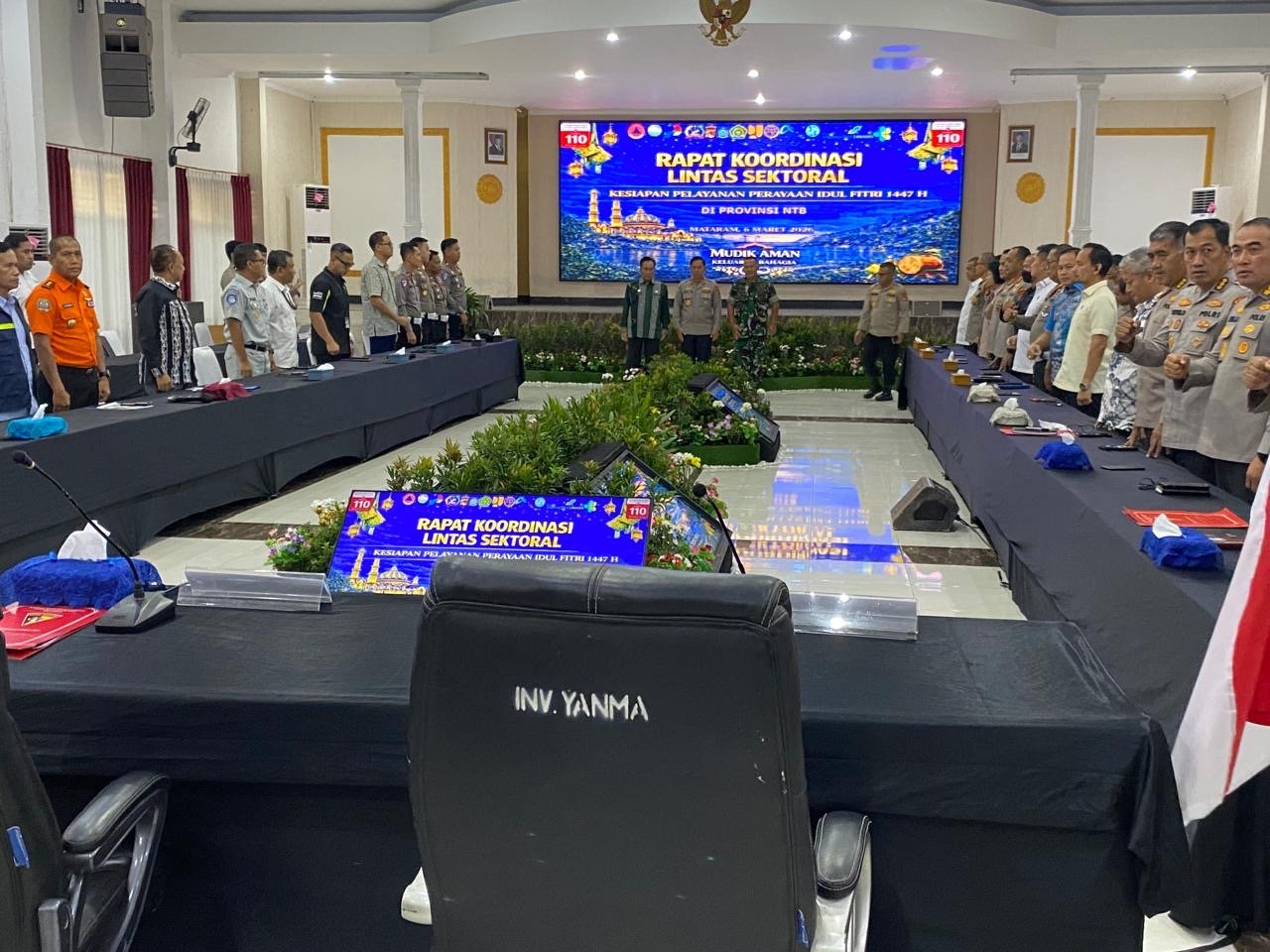 Dukung Mudik Aman Idul Fitri 1447 H, Kepala Jasa Raharja NTB Hadiri Rakor Lintas Sektoral