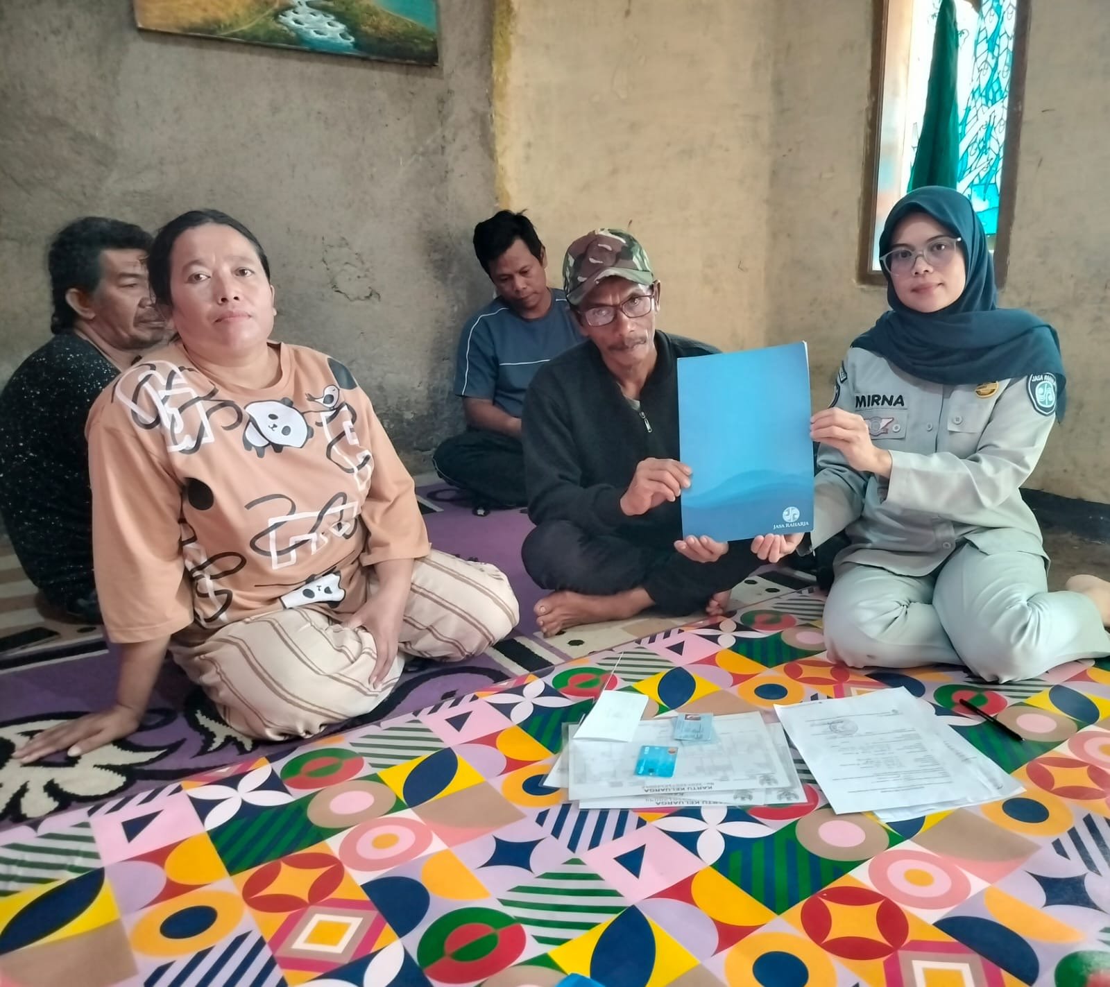 Wujud Pelayanan Melayani Sepenuh Hati, Jasa Raharja Samsat Dayeuhkolot Survey Ahli Waris di Baleendah