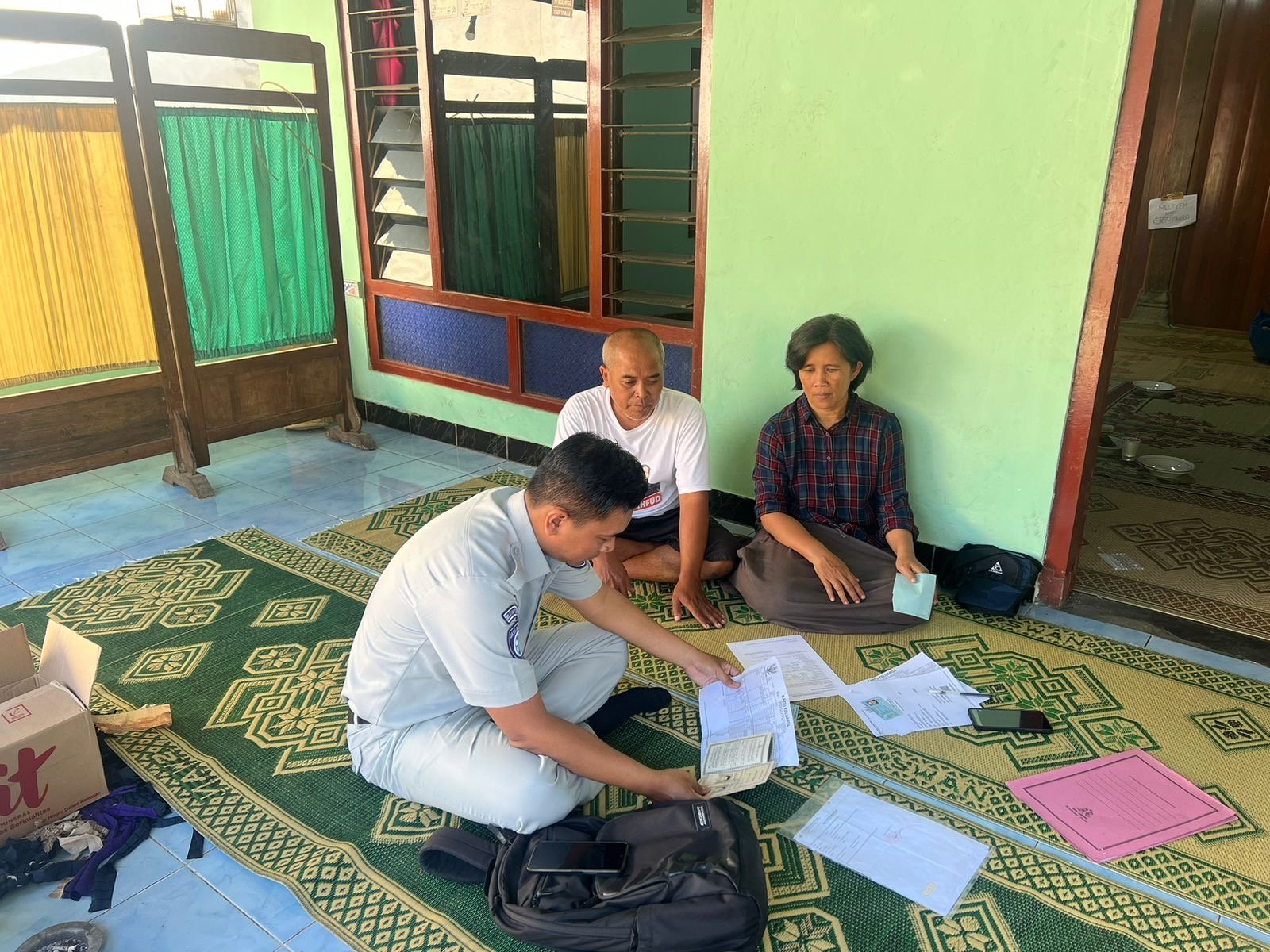 Pastikan Hak Korban Terpenuhi, Jasa Raharja Sleman Survei Ahli Waris Korban Laka Lantas