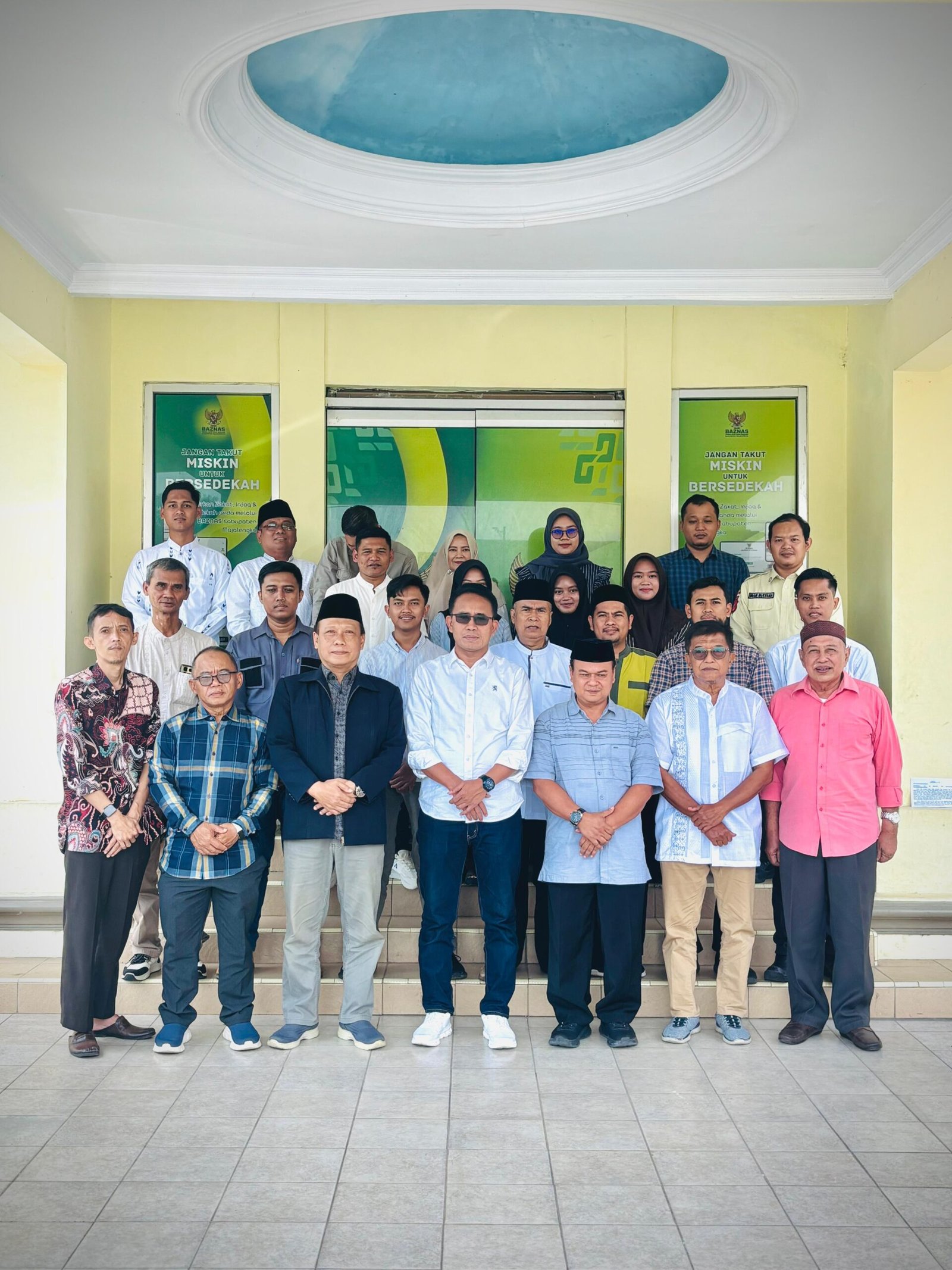 ‎Halal Bihalal Jadi Momentum Penguatan Komitmen Layanan Sosial BAZNAS Majalengka‎‎