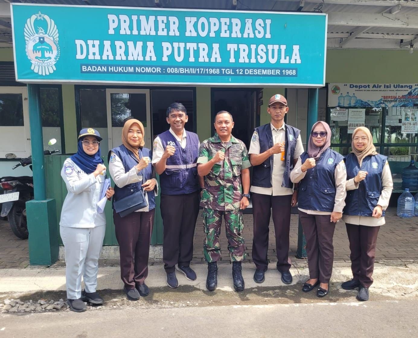 Jasa Raharja Cabang Malang melalui PJ SAMSAT Karangploso Jalin Koordinasi dengan Koperasi Dharma Putra Trisula Hadirkan Layanan Samsat Keliling di Kawasan Brigif Malang