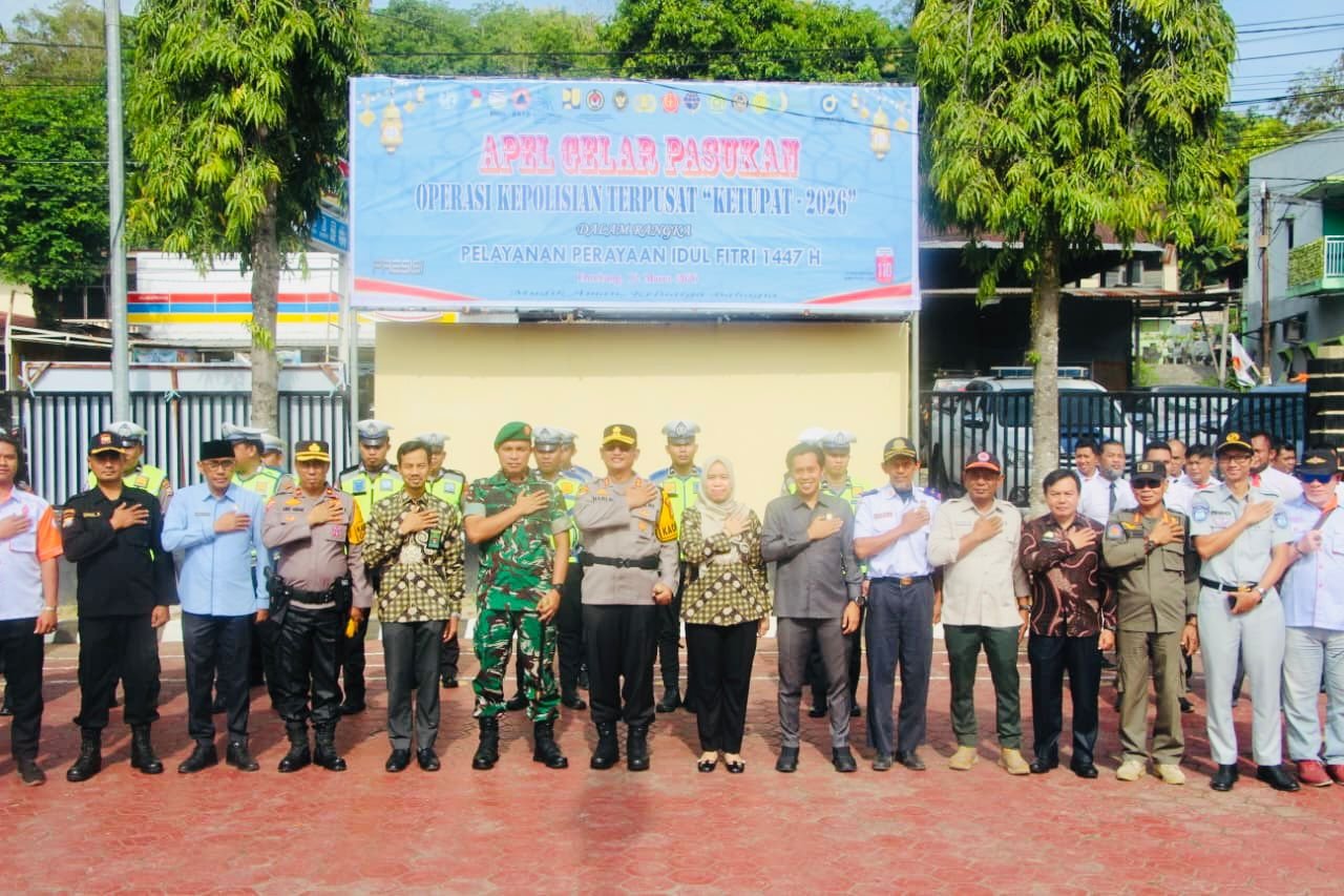 Dukung Pengamanan Idulfitri 1447 H, Jasa Raharja Cabang Parepare Hadiri Apel Gelar Pasukan Operasi Terpusat ‘Ketupat’ 2026