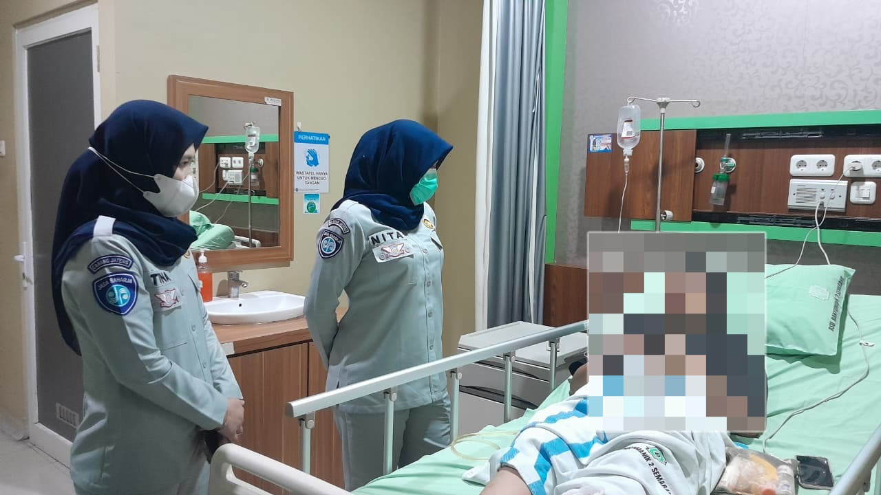 Jasa Raharja Cabang Semarang Lakukan Kunjungan Korban Laka Lantas di RS Banyumanik 2, Pastikan Jaminan dan Percepatan Pelayanan