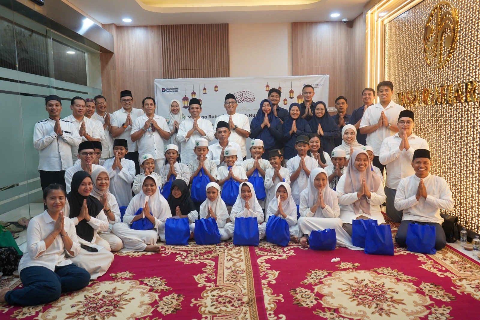 Berbagi Kebahagiaan Ramadan, Jasa Raharja NTB Gelar Pengajian dan Buka Bersama Yayasan Dhuafa