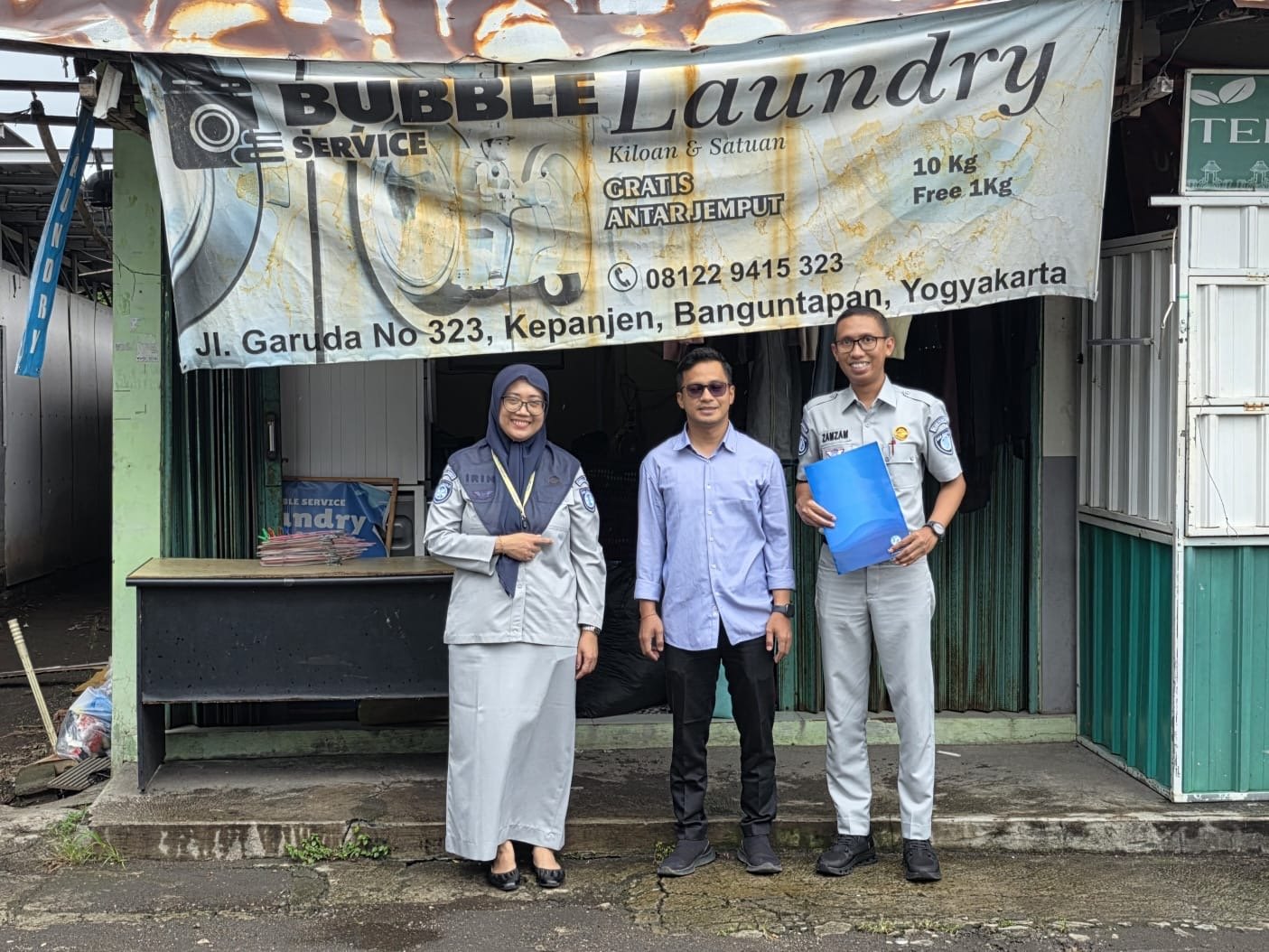 Apresiasi Wajib Pajak, Jasa Raharja DIY Gandeng Bubble Laundry melalui Program Merchant JRku