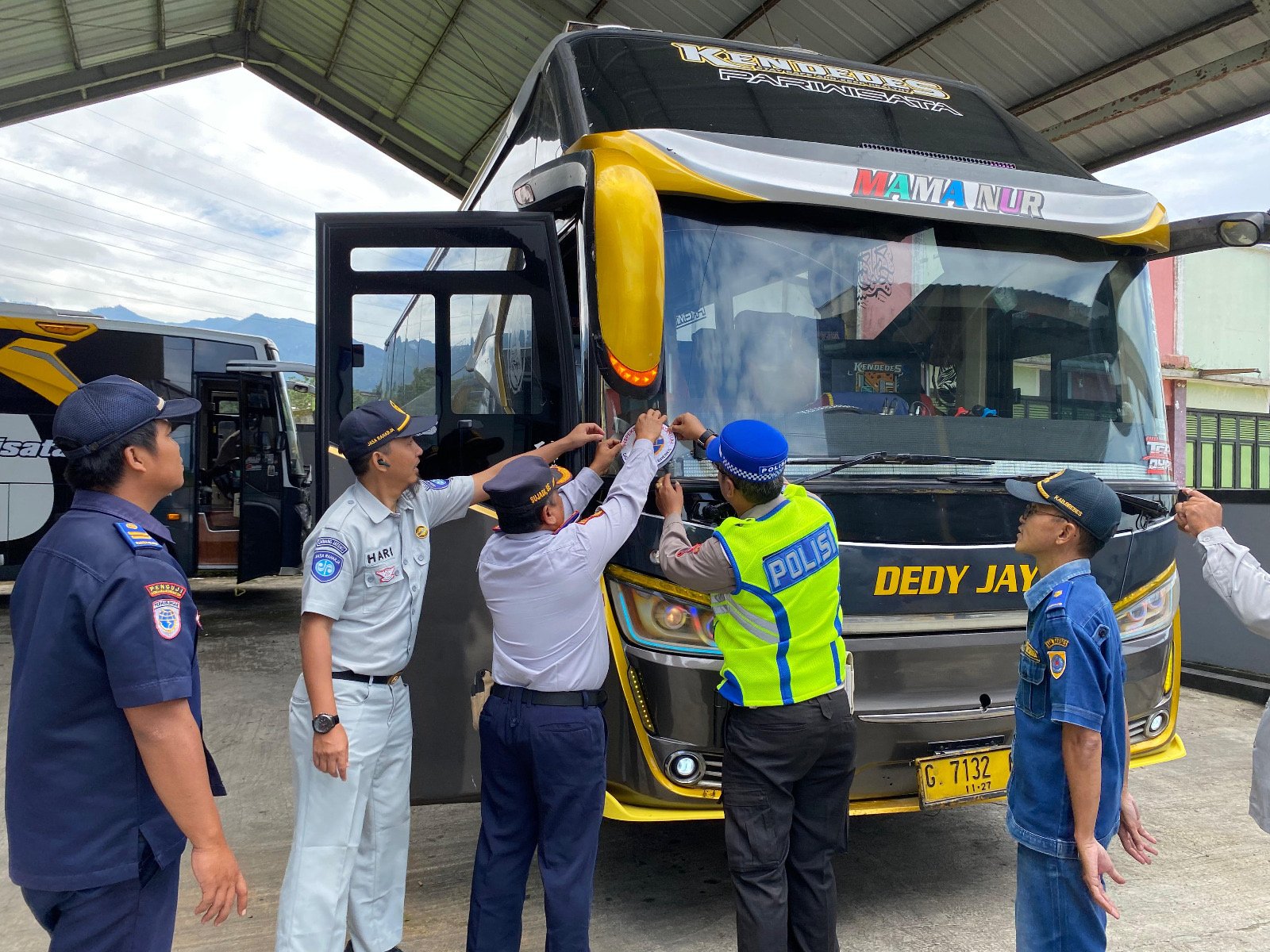 Jasa Raharja Bersama Stakeholder Laksanakan Ramp Check di Terminal Bumiayu Kabupaten Brebes Jelang Angkutan Lebaran 2026