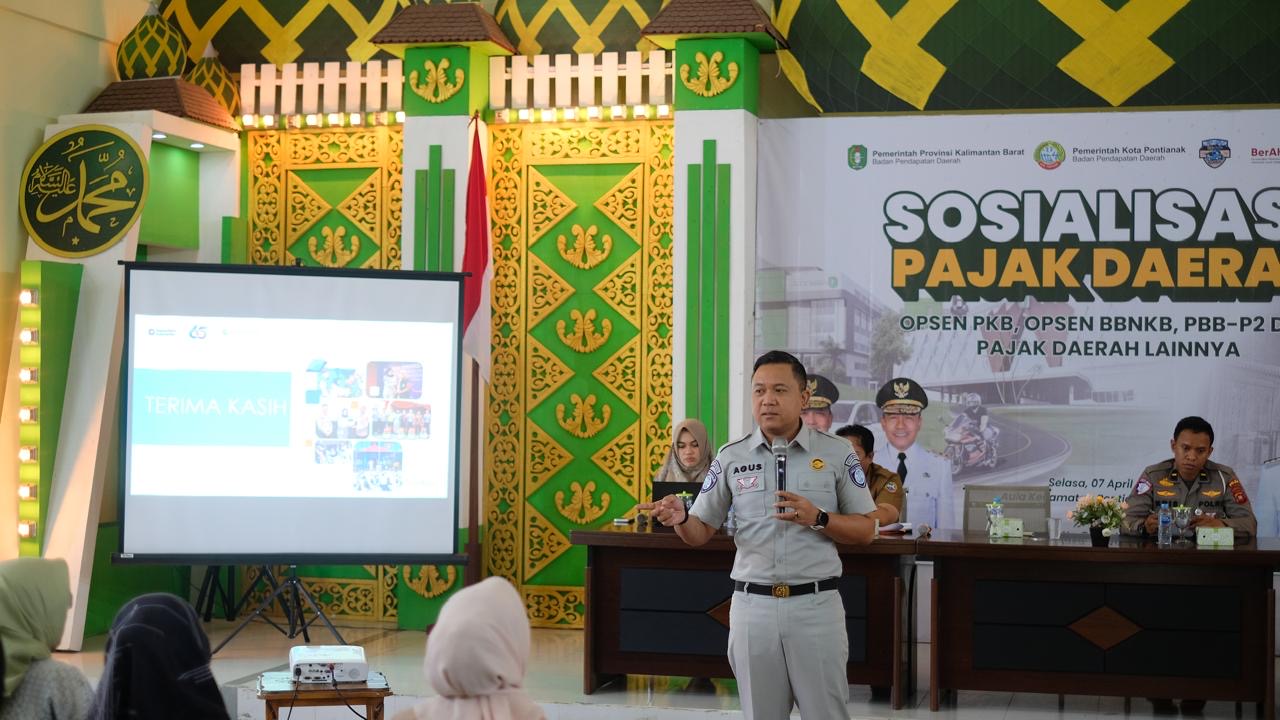 Jasa Raharja Kalbar Edukasi Masyarakat Melalui Sosialisasi Pajak Daerah di Pontianak Tenggara