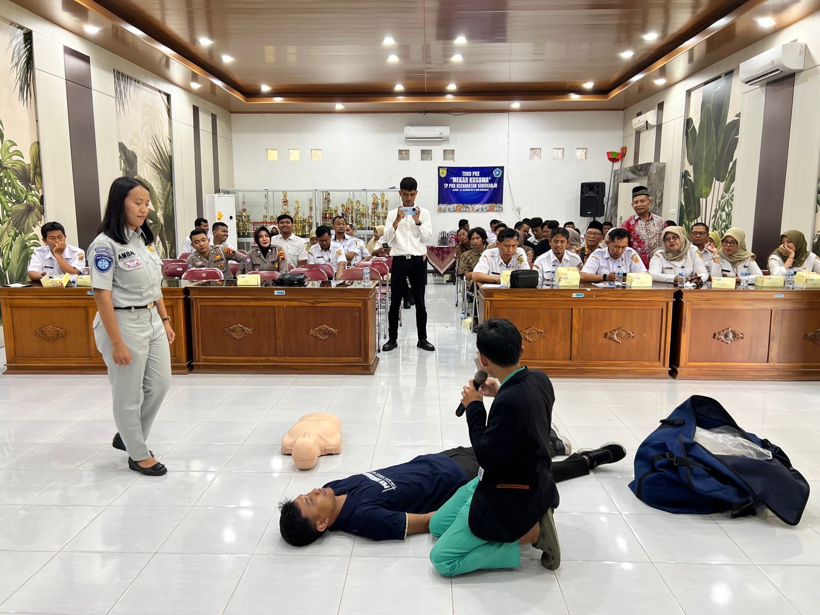 Gandeng Perangkat Desa, Jasa Raharja Sukoharjo Gelar PPGD dan MUKL Guna Tekan Fatalitas Kecelakaan