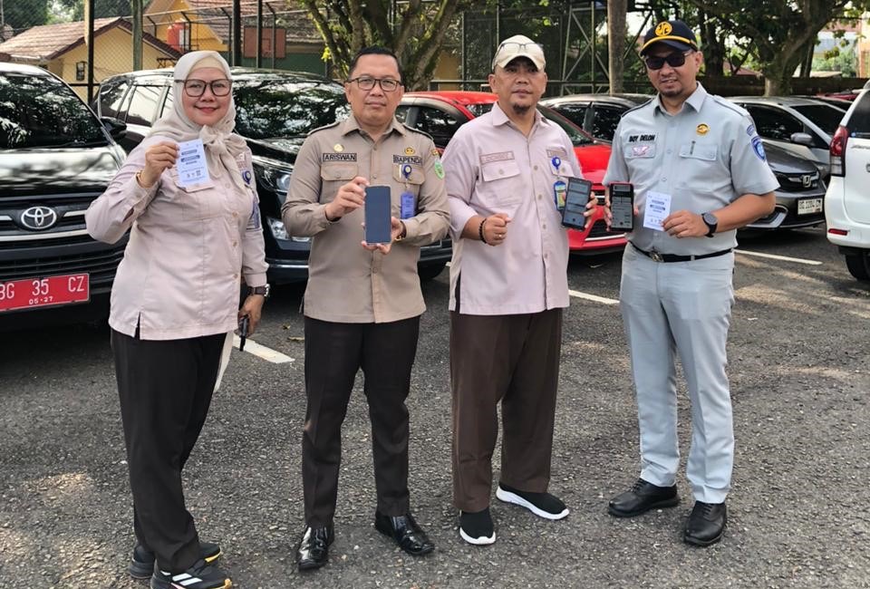 Meningkatkan Akurasi Pendataan Kendaraan Bermotor dengan Kolaborasi Tim Pembina Samsat Prabumulih dalam Siguntang Menyapa