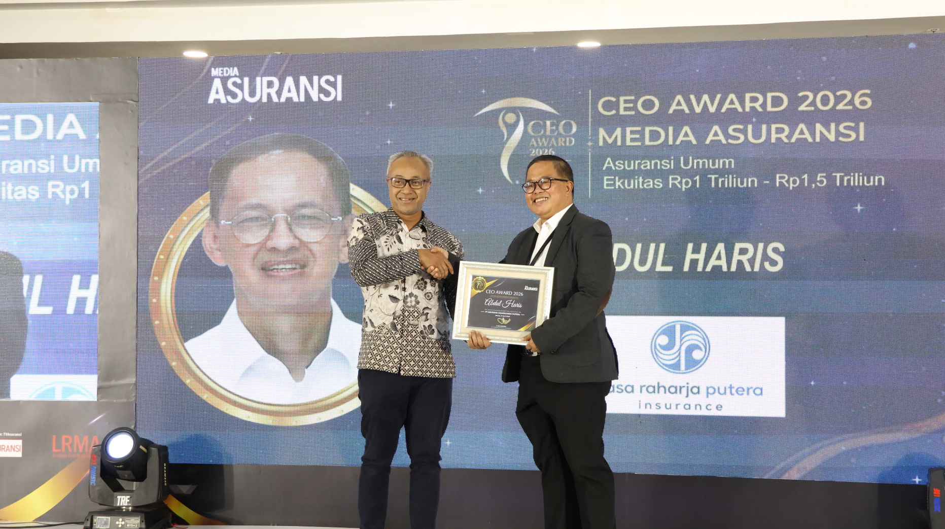 Direktur Utama PT Jasaraharja Putera Raih Penghargaan Best CEO Pada Ajang CEO Award & Unitlink Award 2026