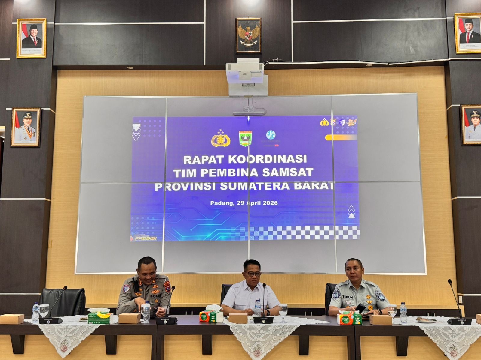 Jasa Raharja Sumbar Ikuti Rakor Samsat Tim Pembina Samsat Provinsi Sumbar, Bahas Kemudahan Layanan Pajak dan Penguatan Kepatuhan di Sumbar