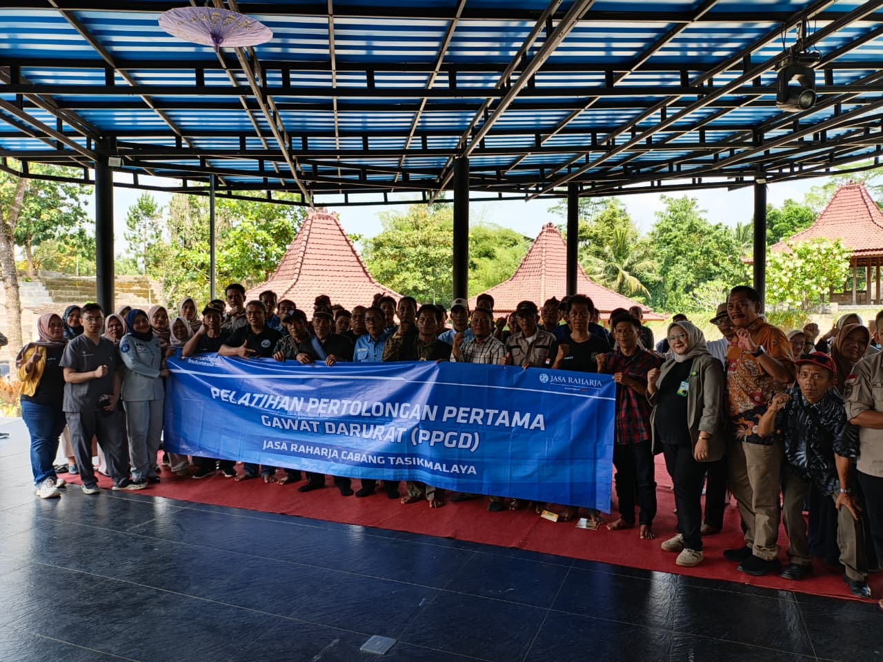Jasa Raharja Tasikmalaya Gelar Pelatihan PPGD bagi Forum RW/RT Indonesia Kabupaten Ciamis