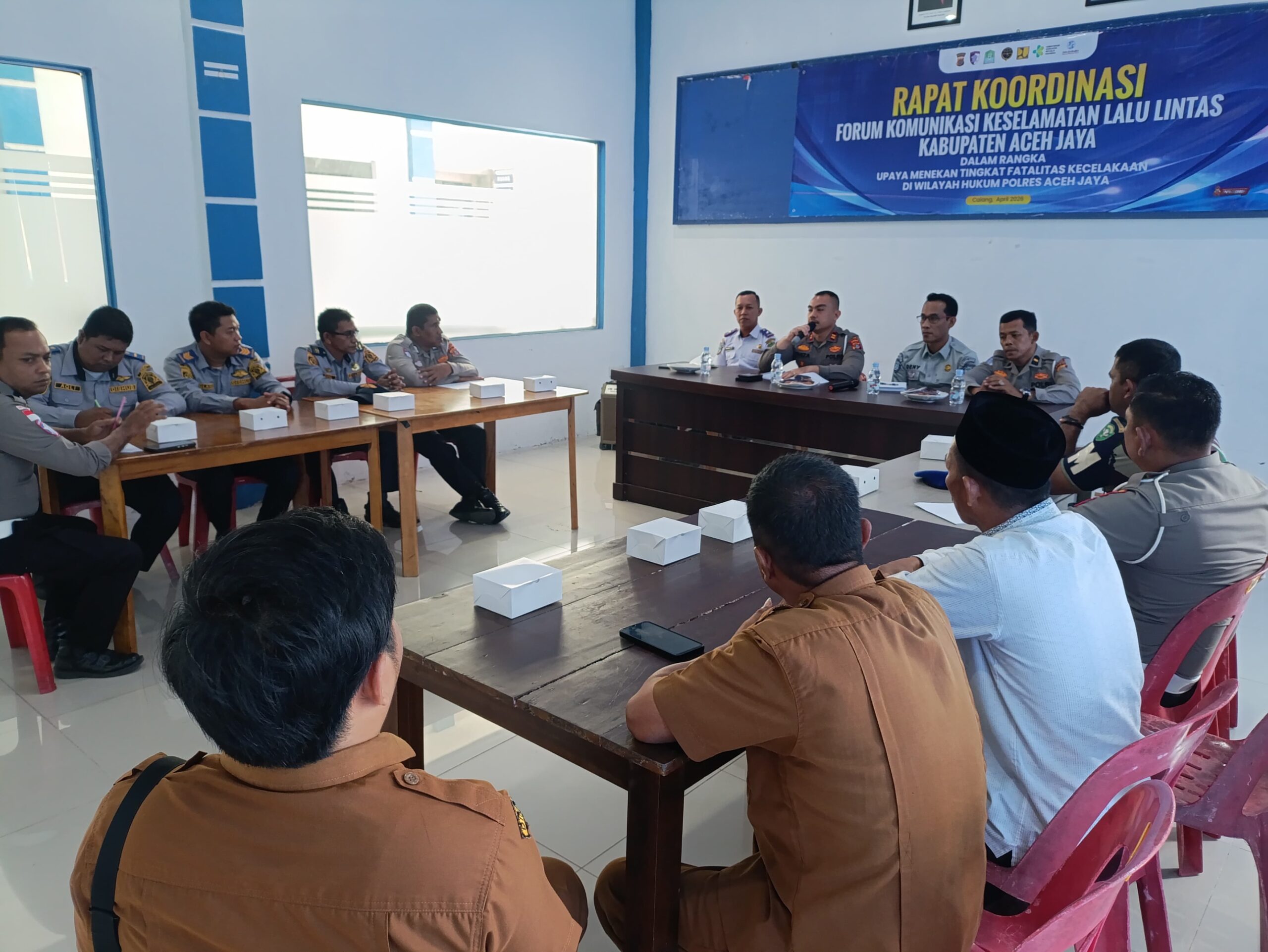 Tekan Angka Kecelakaan, Jasa Raharja Mengikuti Rapat Koordinasi FKLL di Aceh Jaya