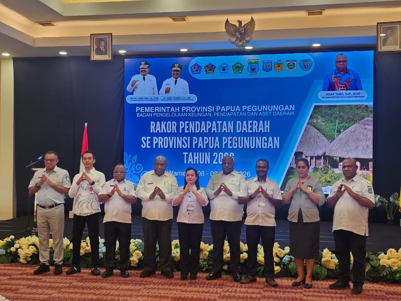 Perkuat Sinergi dan Kolaborasi, PT Jasa Raharja Kantor Wilayah Papua Hadiri Rakor Optimalisasi PAD Provinsi Papua Pegunungan Tahun 2026