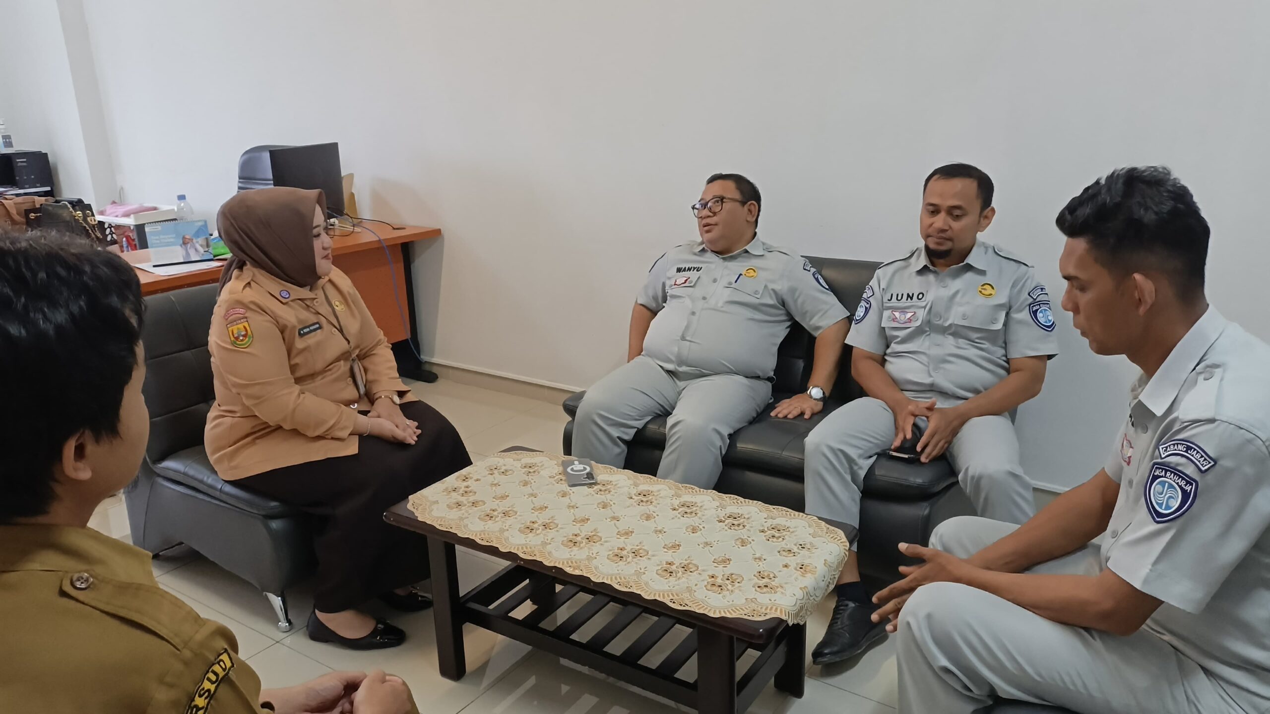 PT Jasa Raharja Tasikmalaya Laksanakan Koordinasi dengan RSUD Pandega Pangandaran untuk Optimalisasi Pelayanan