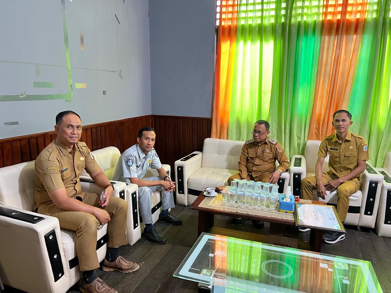 Jasa Raharja Sintang dan Dishub Kapuas Hulu Bahas Potensi Kapal Penyeberangan Baru di Wilayah Silat