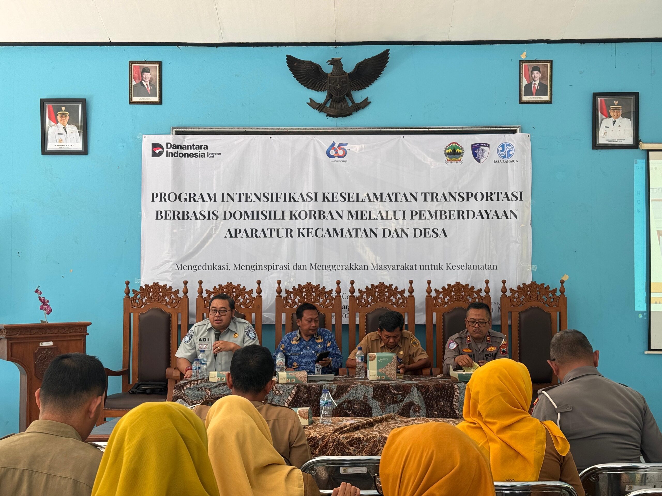 Jasa Raharja Pati Gelar Program Intensifikasi Keselamatan Transportasi di Kecamatan Margoyoso untuk Tekan Angka Kecelakaan Lalu Lintas