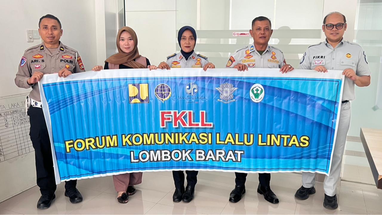 Jasa Raharja NTB Dorong Pencegahan Kecelakaan Melalui FKLL di Lombok Barat