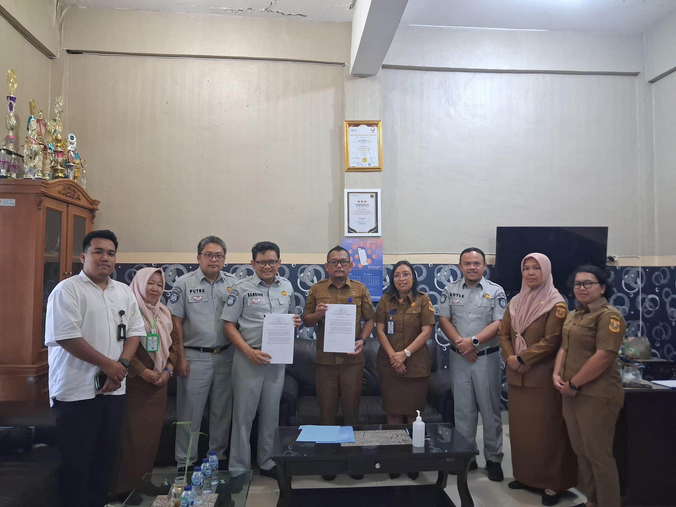 Jasa Raharja Kabanjahe Kunjungi RSUD Sidikalang, Peningkatan Kerjasama Dalam Pelayanan Kepada Korban Laka Lantas