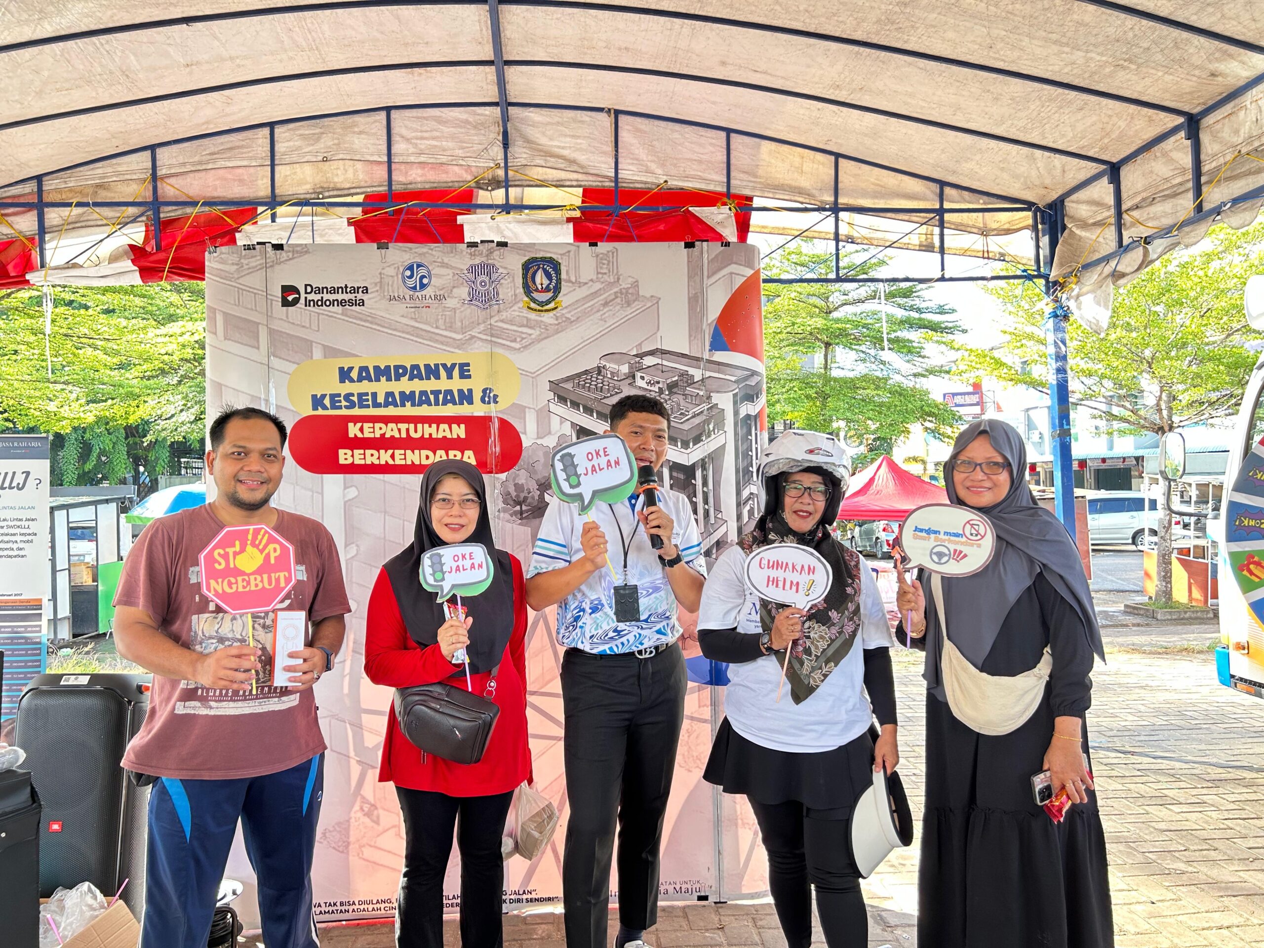 Tekan Kecelakaan Basis Domisili Korban, Jasa Raharja Kepri Gelar Program Safety Campaign On The Road Wilayah Batu Aji dan Sagulung di Alun-Alun SP Plaza