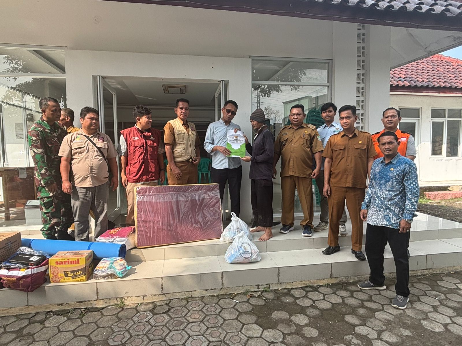 ‎Rumah Warga Bantrangsana Ludes Terbakar, BAZNAS Majalengka Salurkan Bantuan Darurat‎‎