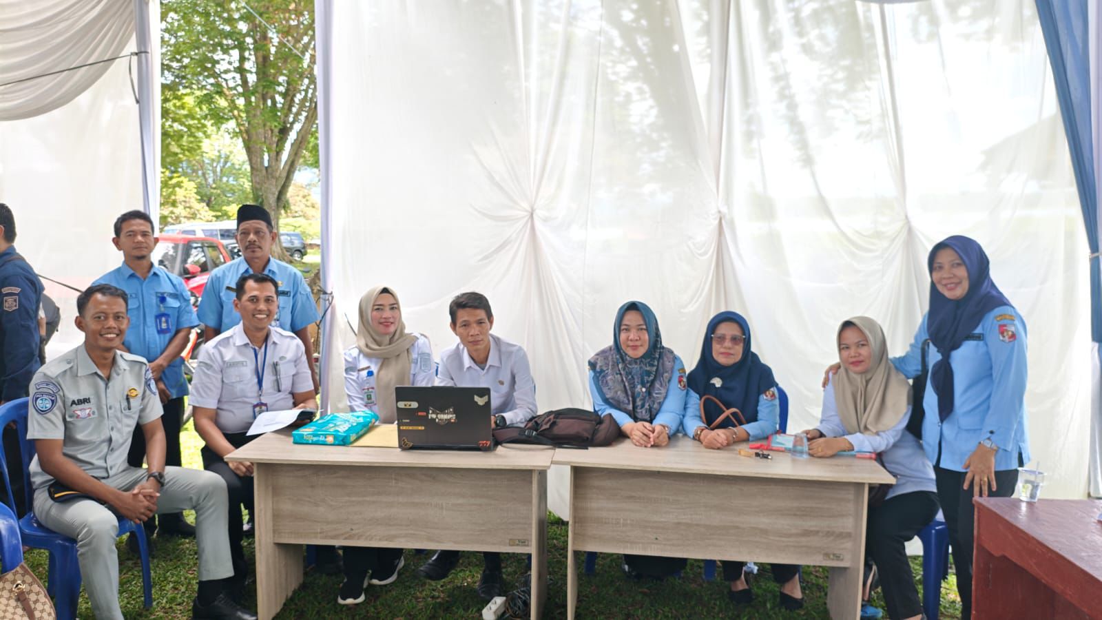 Jasa Raharja Perkuat Edukasi Kepatuhan Pajak dalam Kunjungan Kerja Bupati Lampung Utara di Kecamatan Abung Pekurun