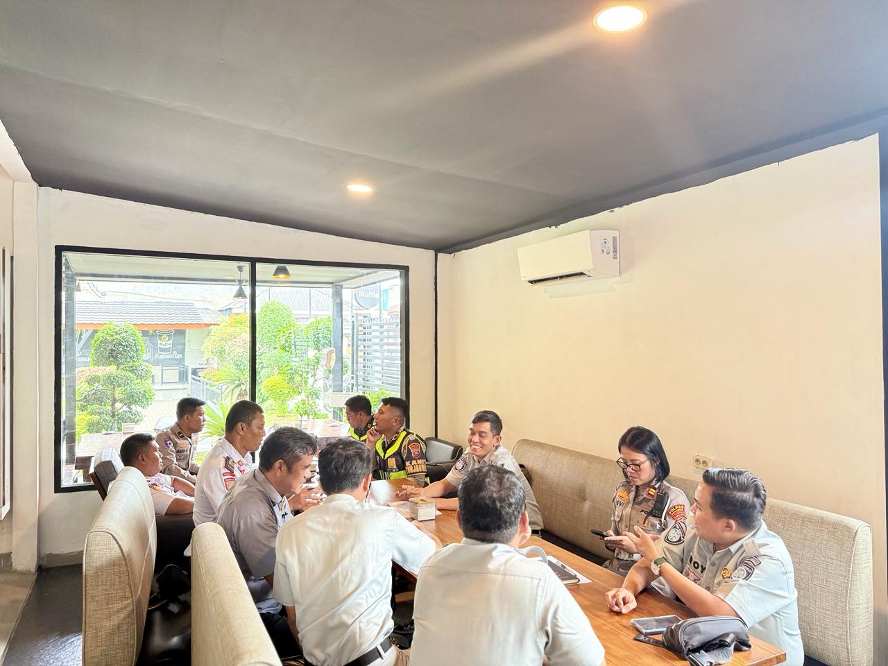 Jasa Raharja Bersama Stakeholder Putar Video Himbauan Keselamatan Lalu Lintas di Kota Pematangsiantar