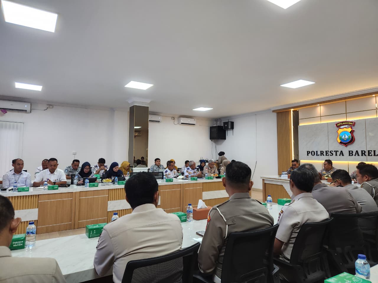 Mitra FKLL Provinsi Kepri Gelar Kajian Monitoring Black Spot & Trouble Spot di Polresta Barelang