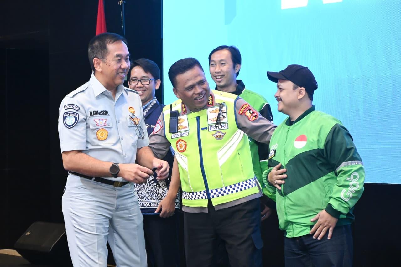 Ngobrol Keselamatan Lalu Lintas Bareng Komunitas, Jasa Raharja dan Korlantas Proaktif Respons Cepat Kecelakaan