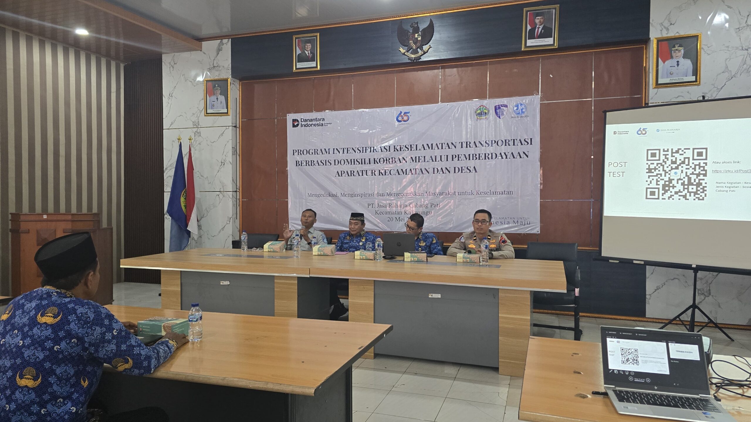 Tekan Angka Kecelakaan, Jasa Raharja Pati Kukuhkan 70 Agen Keselamatan Transportasi di Kudus