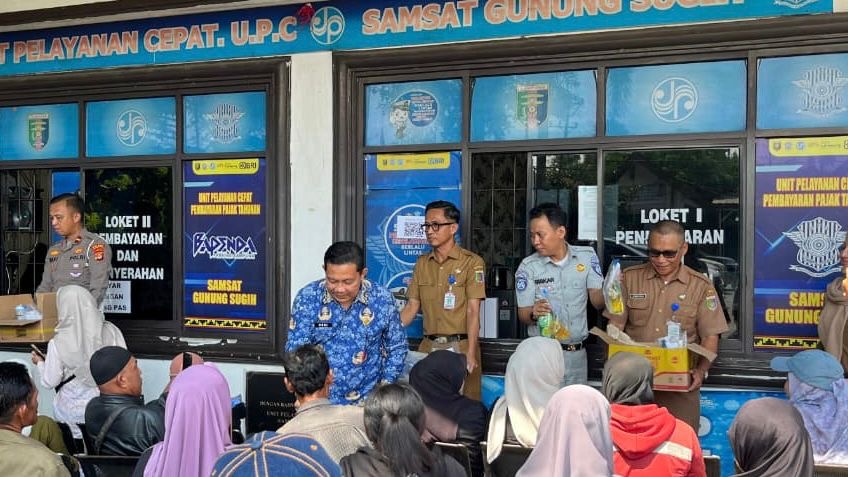 PJ Samsat Gunung Sugih Berikan Apresiasi kepada Wajib Pajak pada Program Keringanan Pajak 2026