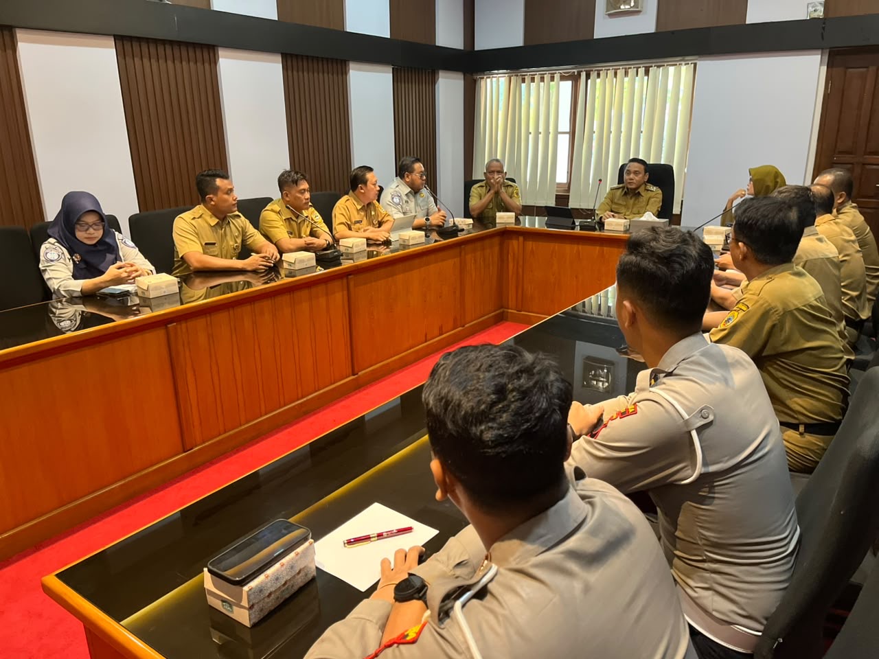 Tim Pembina Samsat Pati Audiensi dengan Plt Bupati Pati, Perkuat Sinergi Tingkatkan Kepatuhan Pajak Kendaraan Bermotor