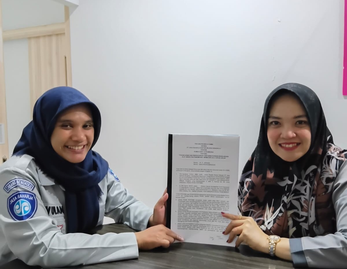 Tingkatkan Layanan Korban Laka Lantas, Jasa Raharja Bengkulu Perbarui PKS dengan RS Asta Medika