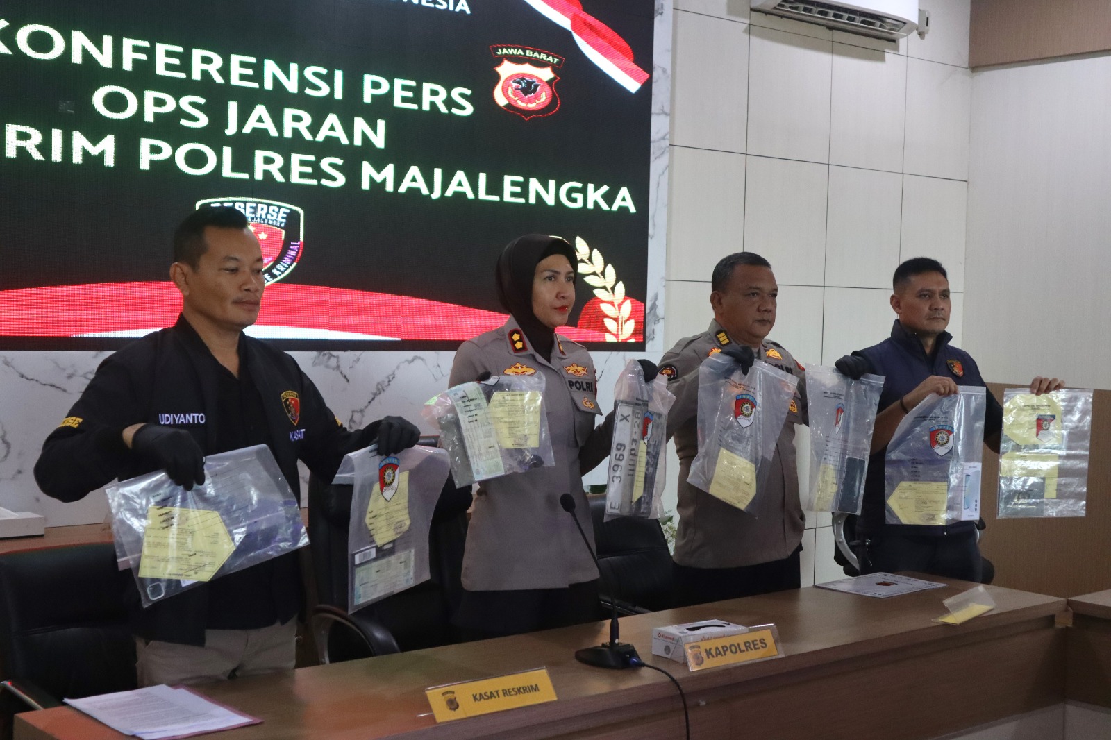 ‎Tegas dan Terukur, Polres Majalengka Bekuk Pelaku Curas terhadap IRT di Majalengka‎‎