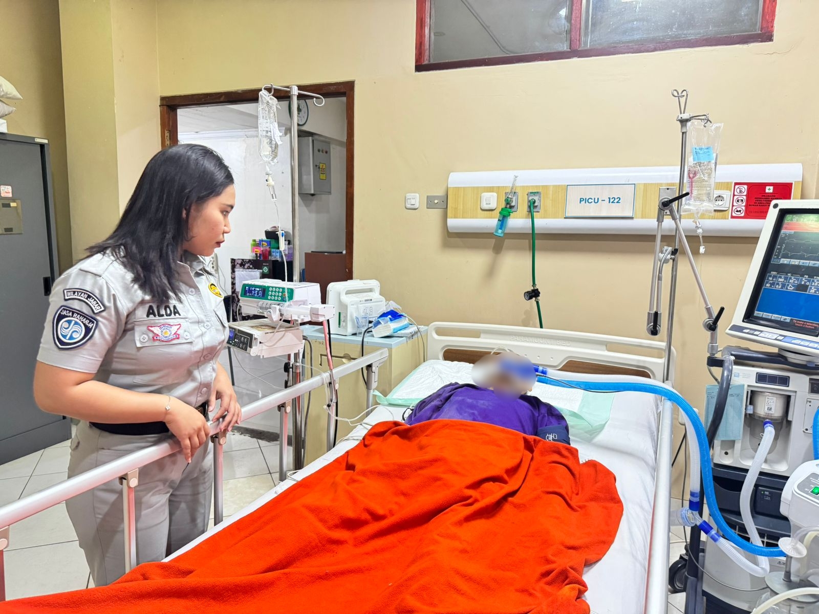 Jasa Raharja Menyapa: Kunjungan Kasih dan Pendataan Pasien di RS Ananda