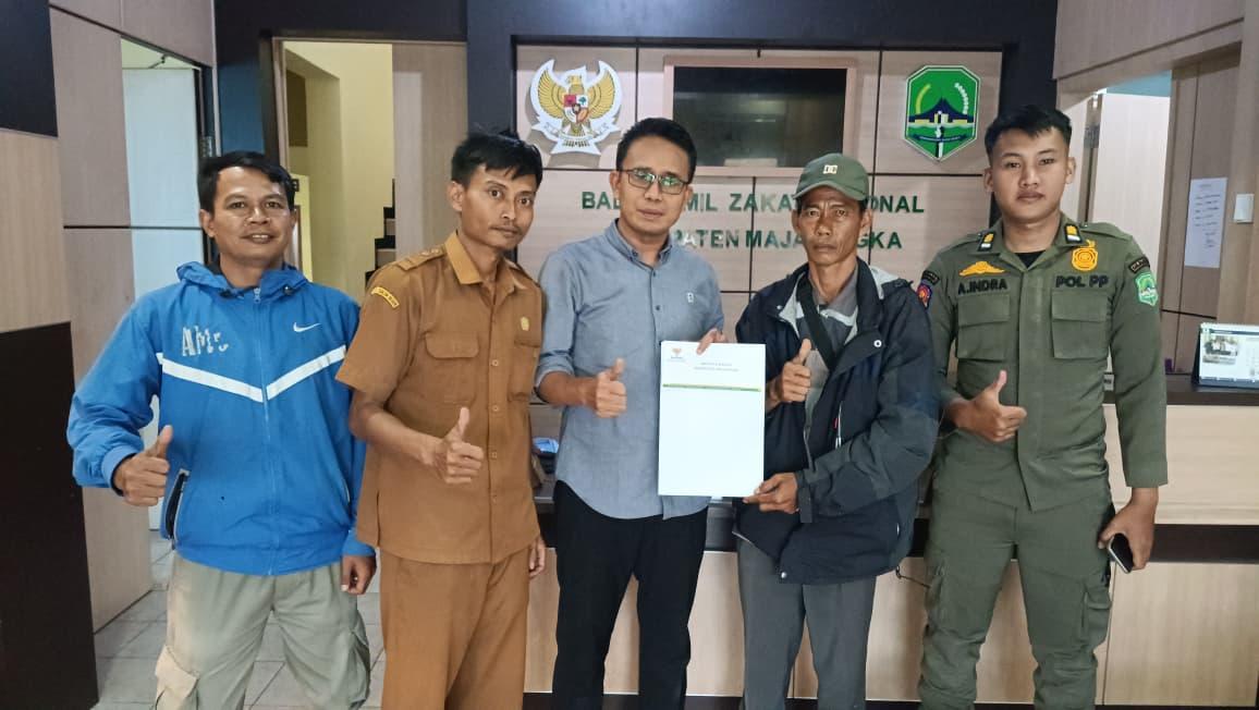 ‎BAZNAS Majalengka Salurkan Bantuan Pengobatan untuk Warga Panyingkiran‎‎