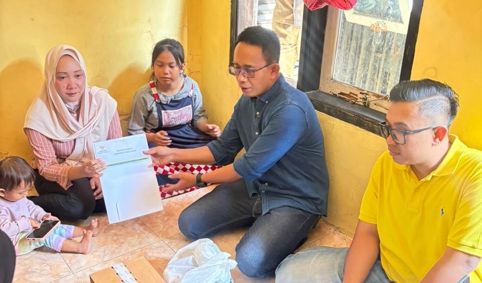 ‎Momentum Tahun Baru Islam, BAZNAS Majalengka Salurkan Bantuan Warga Tidak Mampu‎‎